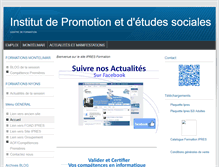 Tablet Screenshot of ipres.fr